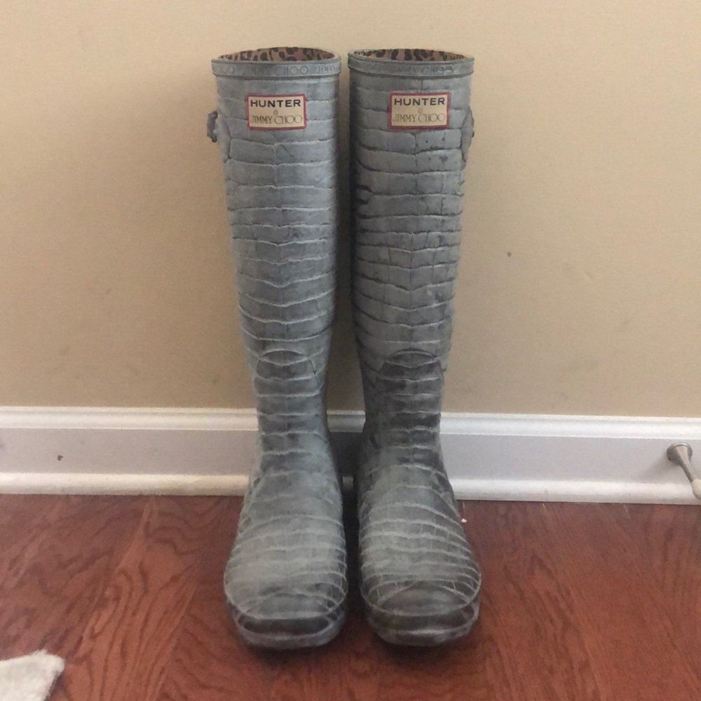Jimmy Choo x Hunter Rainboot